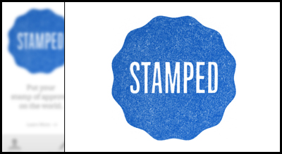 stamped